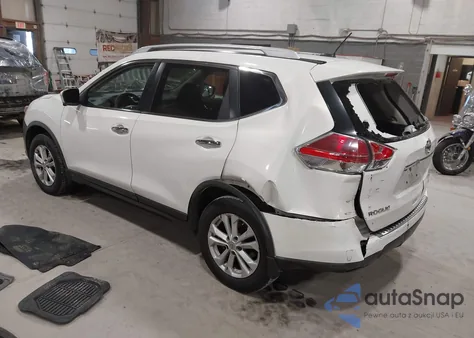 2014 Nissan Rogue Sv z USA, uszkodzony, nr VIN 5N1AT2MV8EC808949